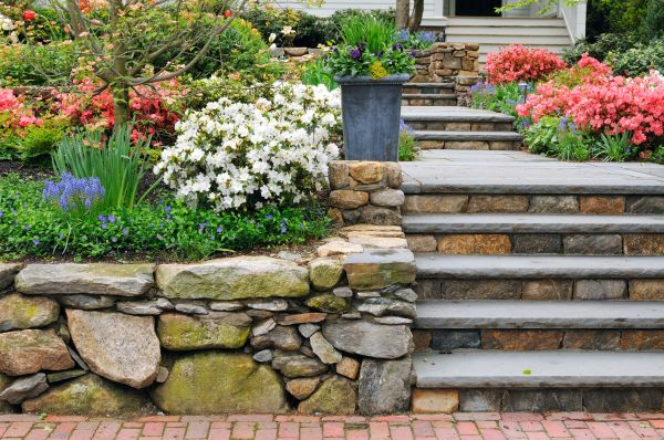 Stone Stairs Repair in Elk River