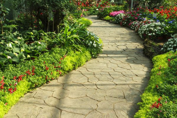 Stone Pathway Repair in Elk River
