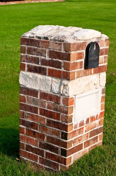 Brick Mailbox Installation in Elk River